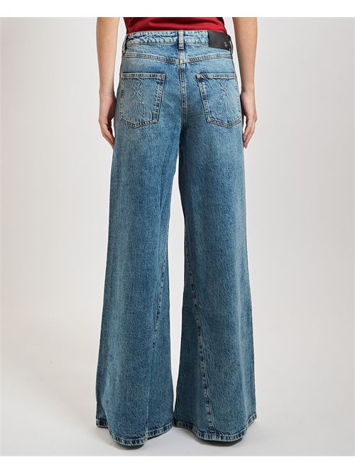 Jeans wide leg donna Patrizia Pepe a vita bassa PATRIZIA PEPE | 8P0755-D1WZBCA25